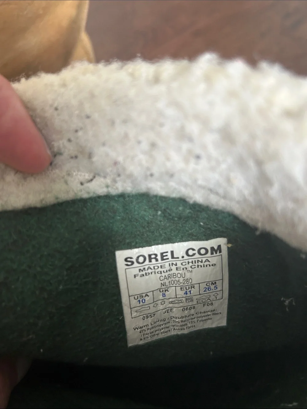 Women’s Sorel Caribou 10 Waterproof Winter Boots with Faux Fur Lining